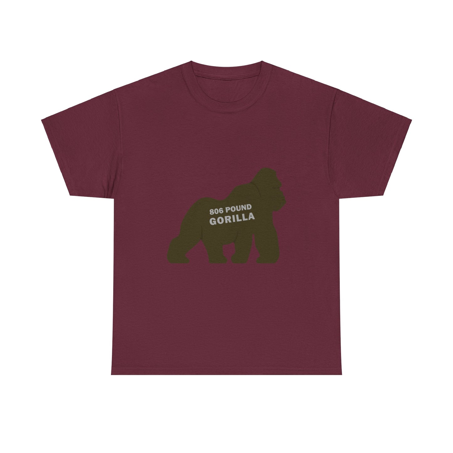 806 Pound Gorilla - Unisex Heavy Cotton Tee