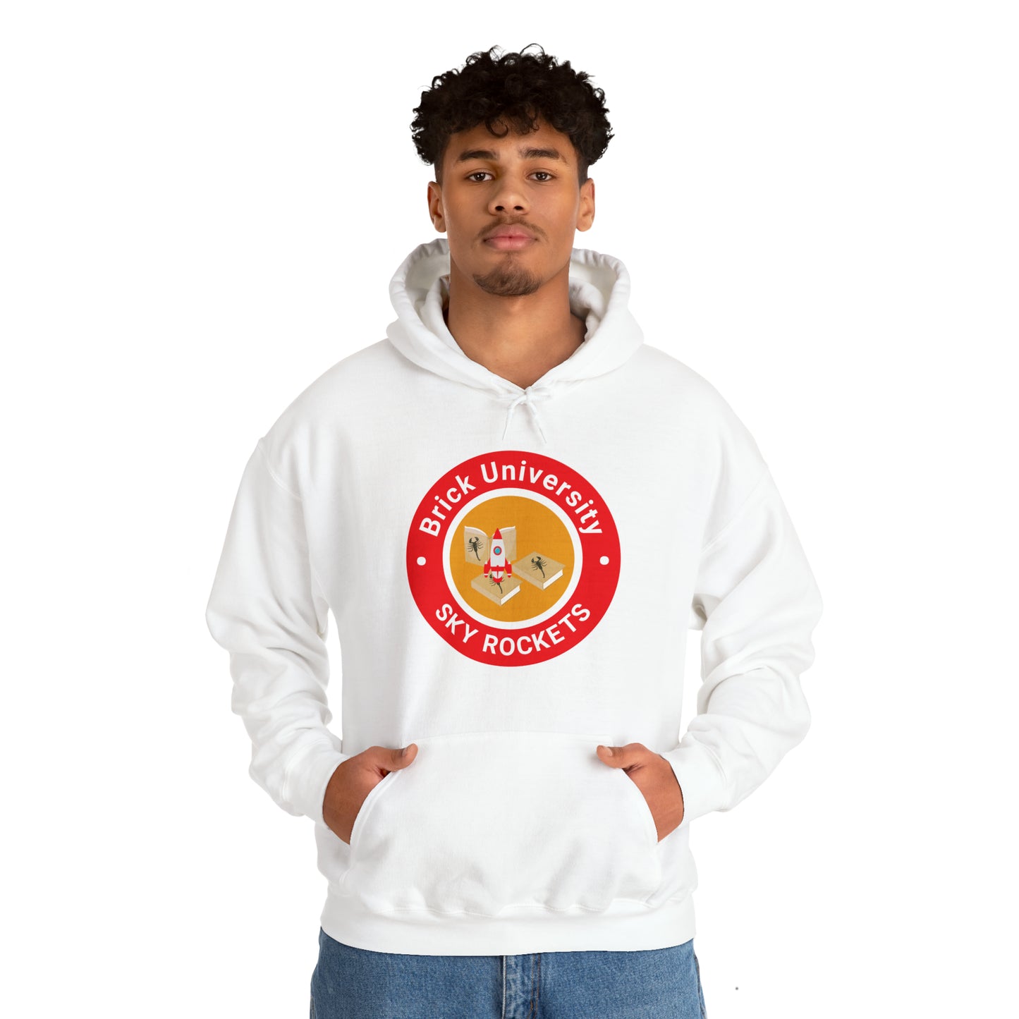 Brick University - Unisex Heavy Blend™ Hooded Sweatshirt