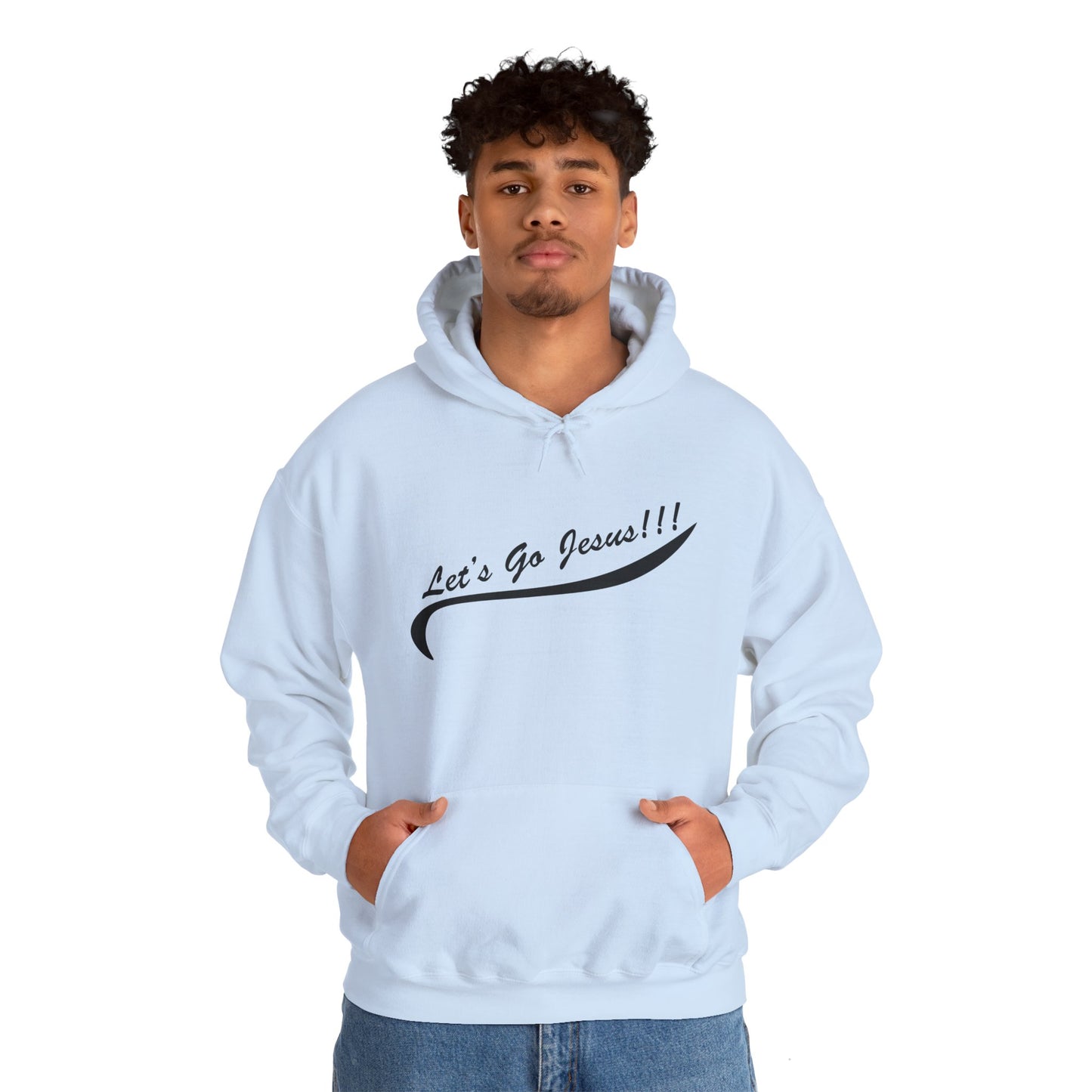 Let's Go Jesus - Unisex Heavy Blend™ Hooded Sweatshirt