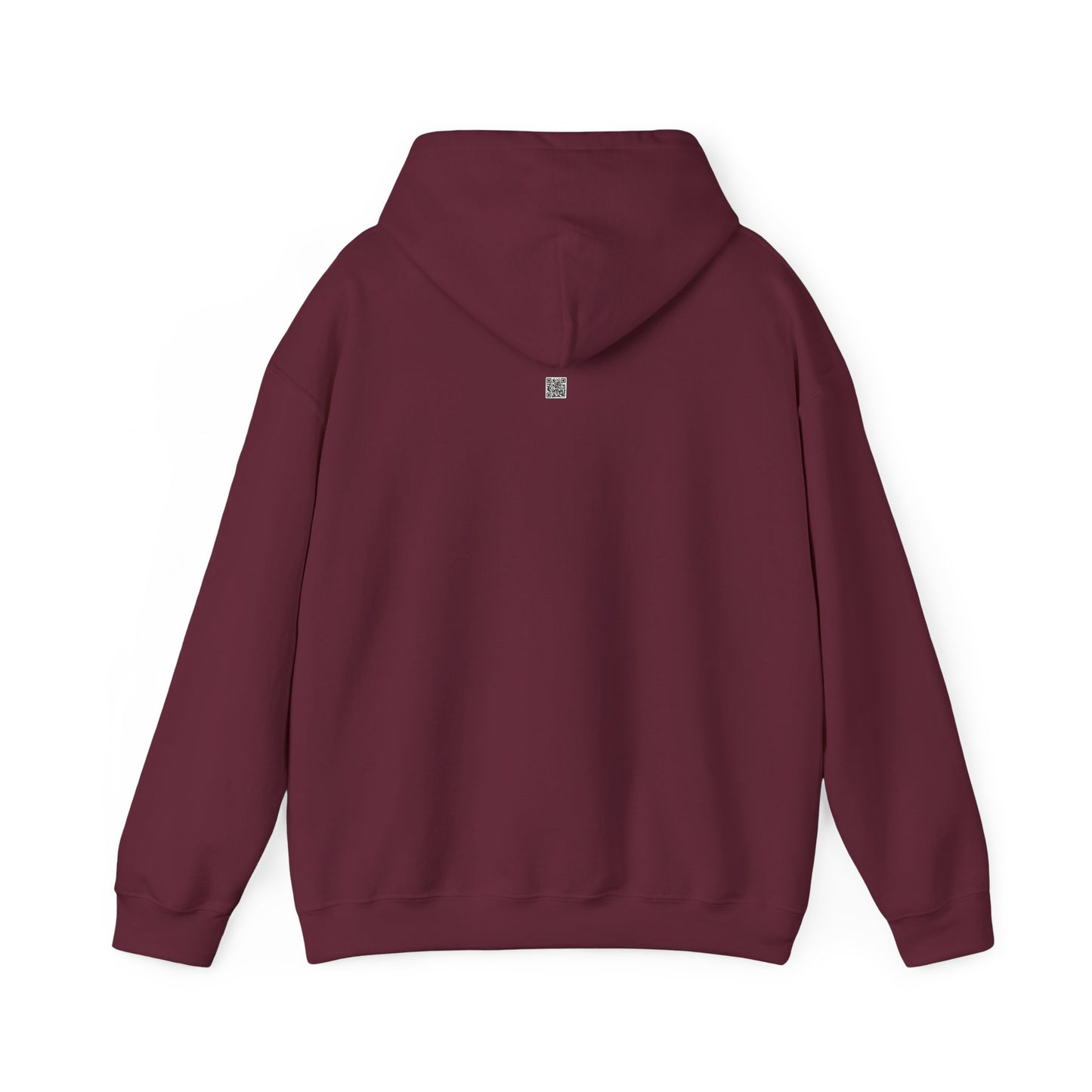 Brick University (Black Design Behind Bars) - Unisex Heavy Blend™ Hooded Sweatshirt