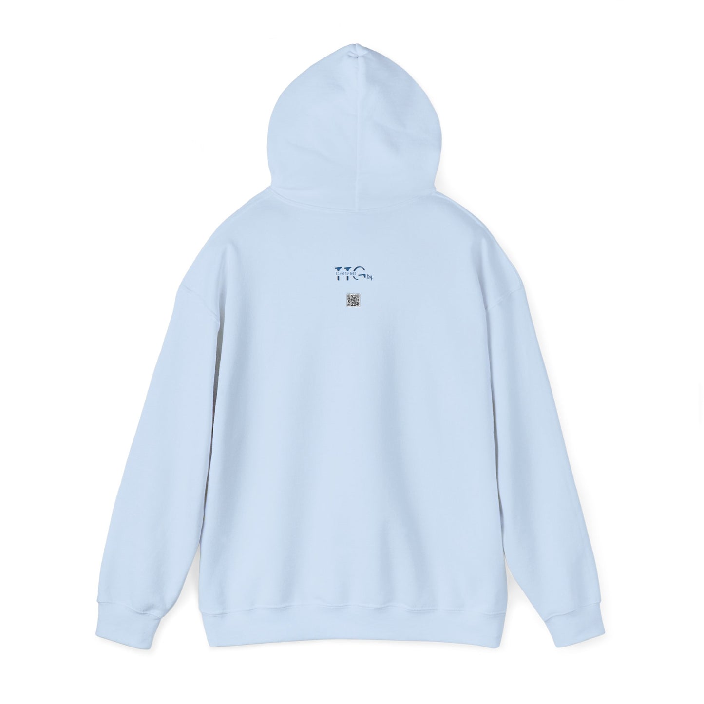 Brick University (Black Design Behind Bars) - Unisex Heavy Blend™ Hooded Sweatshirt