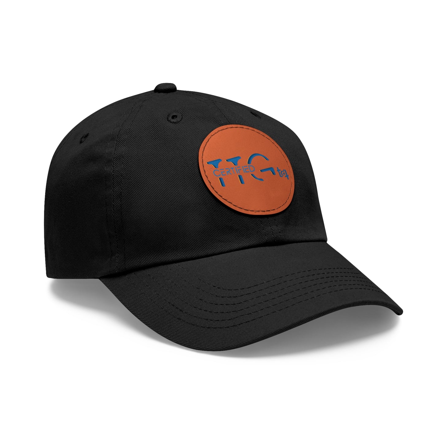 TTG Certified - Hat with Leather Patch (Round)