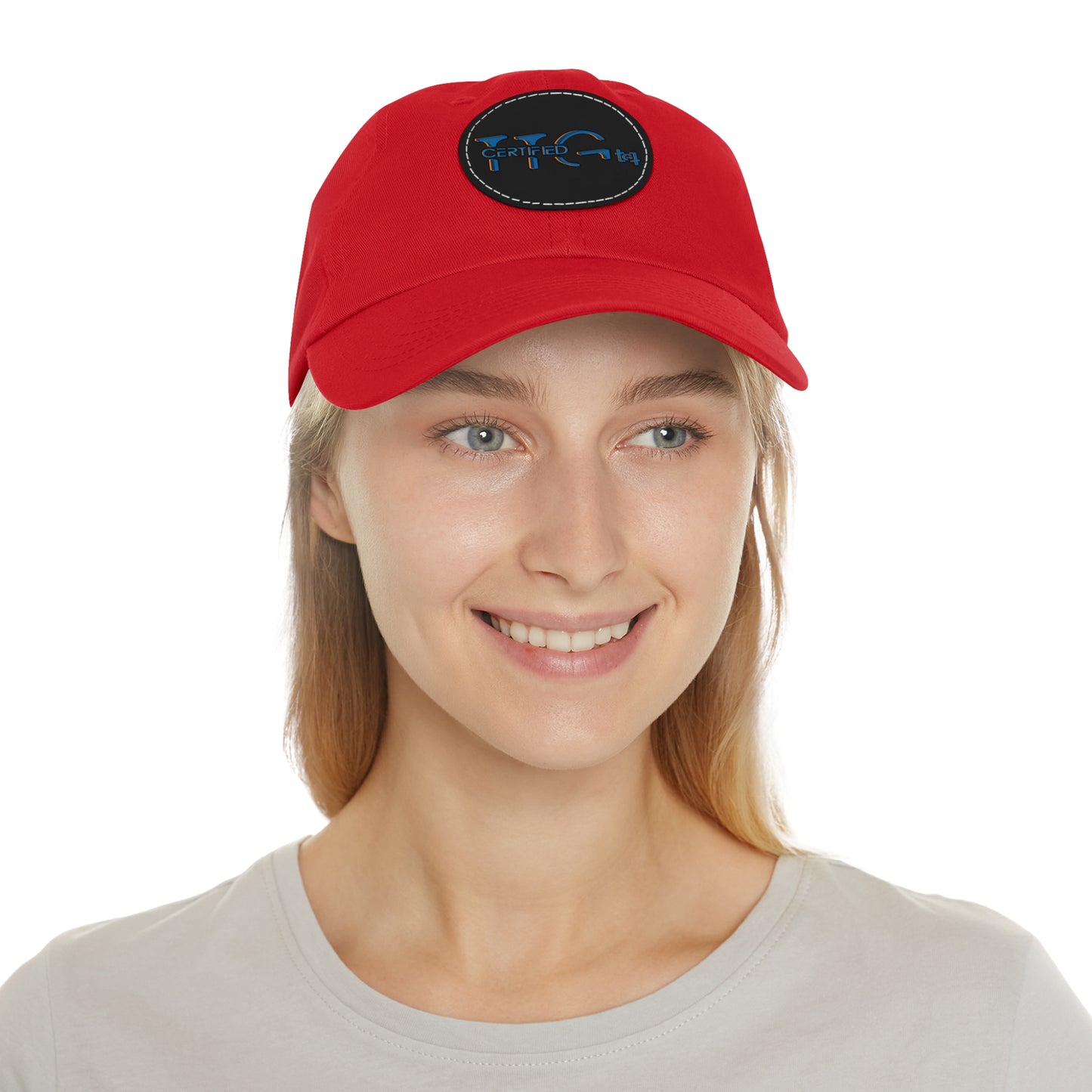 TTG Certified - Hat with Leather Patch (Round)