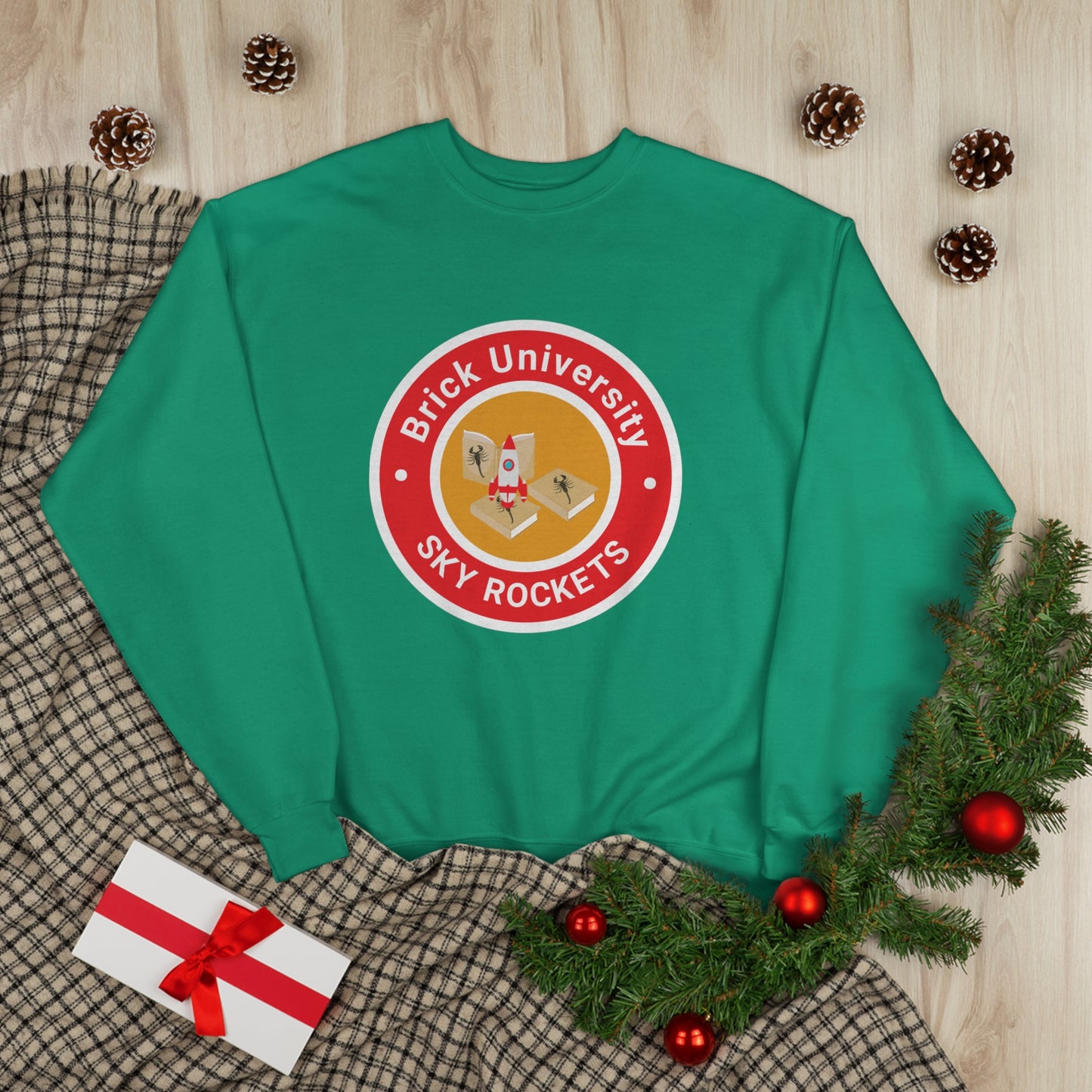 Brick University - Unisex EcoSmart® Crewneck Sweatshirt