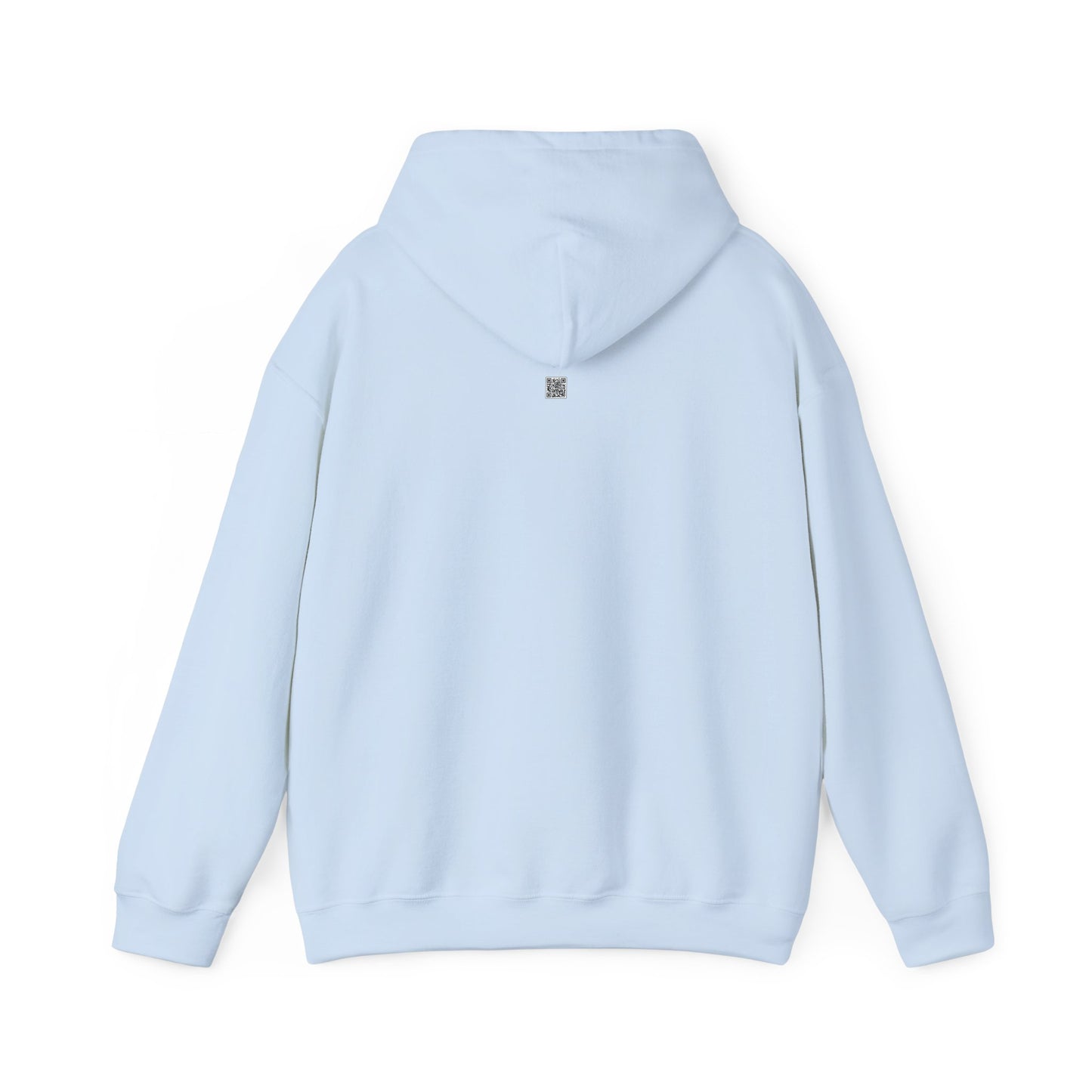 Wolf Playing Chess (Blue Team) - Unisex Heavy Blend™ Hooded Sweatshirt