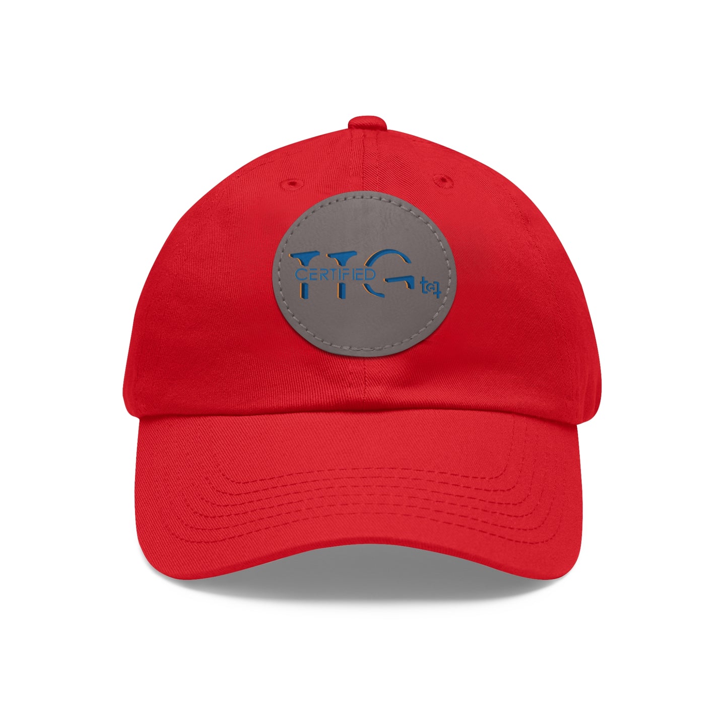 TTG Certified - Hat with Leather Patch (Round)