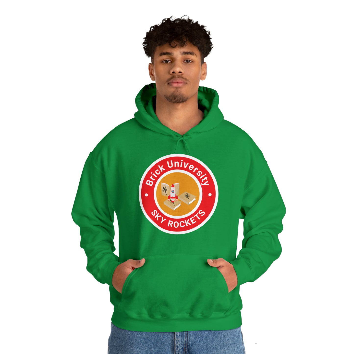 Brick University - Unisex Heavy Blend™ Hooded Sweatshirt
