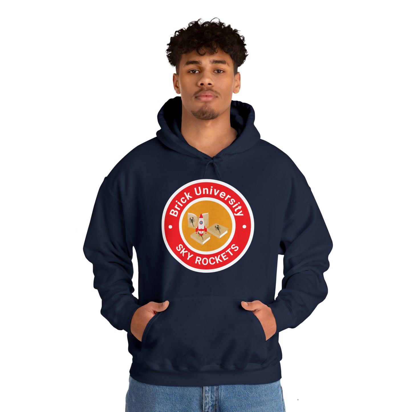 Brick University - Unisex Heavy Blend™ Hooded Sweatshirt