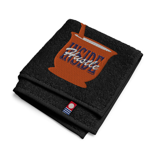 Inside Hustle – Embroidered Cotton Hand Towel