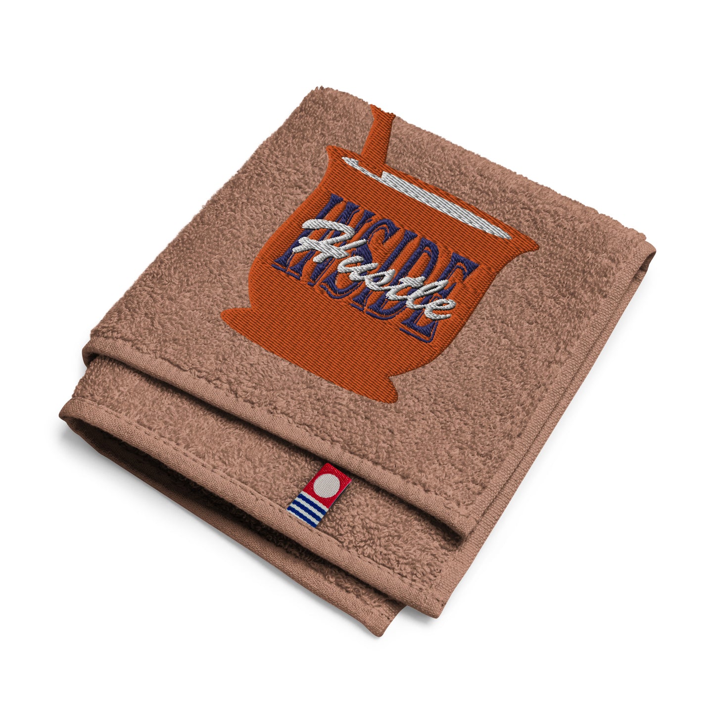 Inside Hustle – Embroidered Cotton Hand Towel