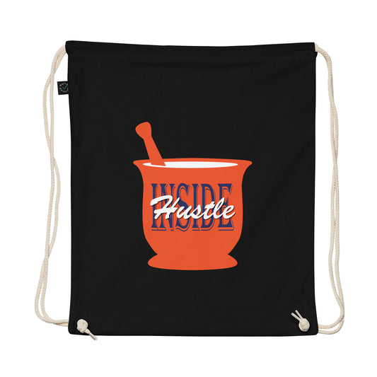 Inside Hustle - Organic cotton drawstring bag