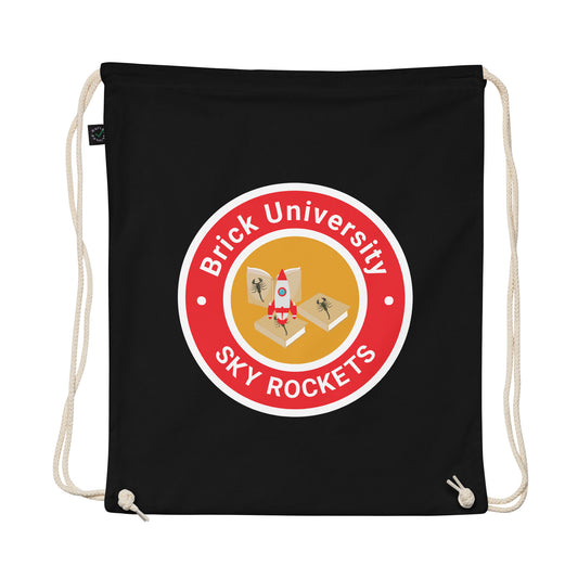 Brick University - Organic cotton drawstring bag