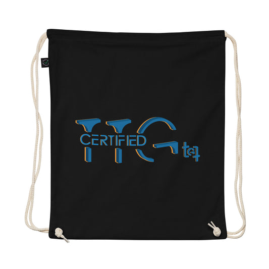 TTG Certified - Organic cotton drawstring bag
