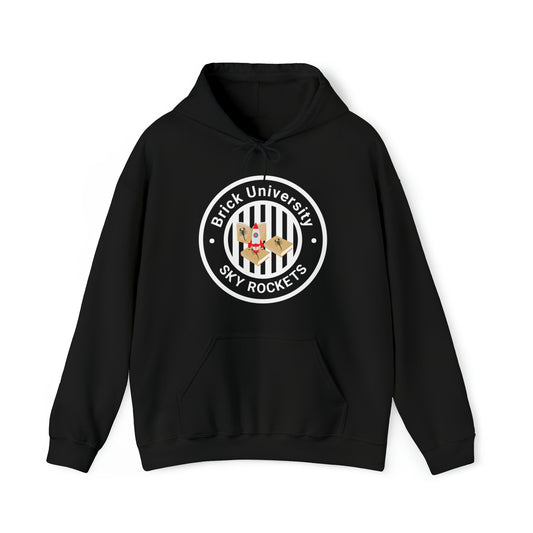Brick University (Black Design) - Unisex Heavy Blend™ Hooded Sweatshirt