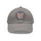 Inside Hustle -  Hat with Leather Patch (Round)