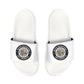 Brick University (Black Behind Bars) - Slide Sandals — Removable‑Strap Slides