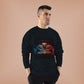Wolves Playing Chess - Unisex EcoSmart® Crewneck Sweatshirt