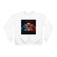 Wolves Playing Chess - Unisex EcoSmart® Crewneck Sweatshirt
