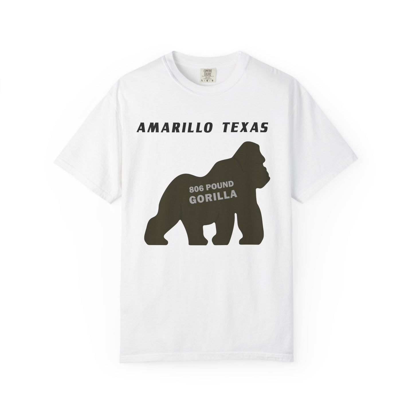 Amarillo Texas 806 Pound Gorilla – T-Shirt