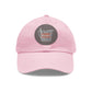 Inside Hustle -  Hat with Leather Patch (Round)