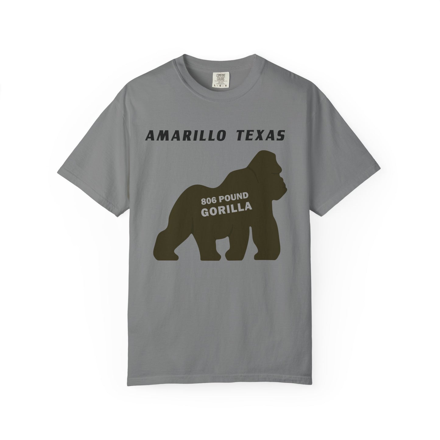 Amarillo Texas 806 Pound Gorilla – T-Shirt