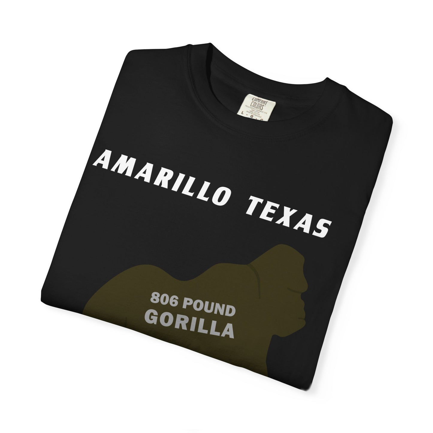 Amarillo Texas 806 Pound Gorilla – T-Shirt