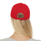 Brick University -  Hat with Leather Patch (Round)