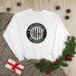 Brick University (Black Design Behind Bars) - Unisex EcoSmart® Crewneck Sweatshirt