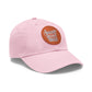 Inside Hustle -  Hat with Leather Patch (Round)