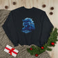 Wolf Playing Chess (Blue Team) - Unisex EcoSmart® Crewneck Sweatshirt