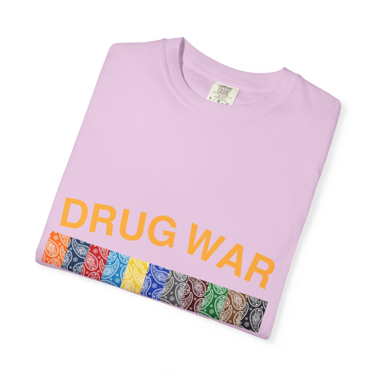 Drug War Vet T-Shirt – 'Crack Era' Retro Patch Graphic Tee