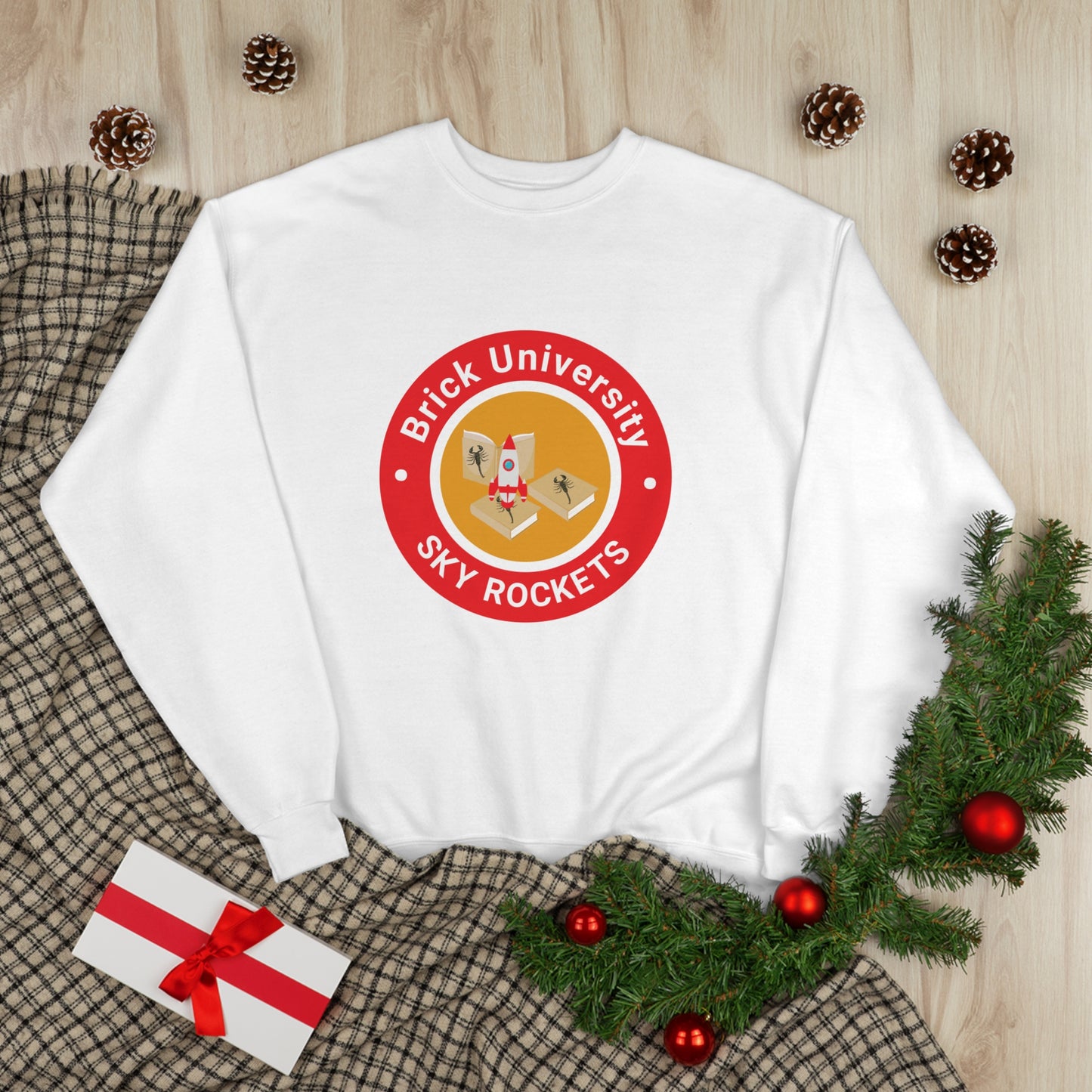 Brick University - Unisex EcoSmart® Crewneck Sweatshirt