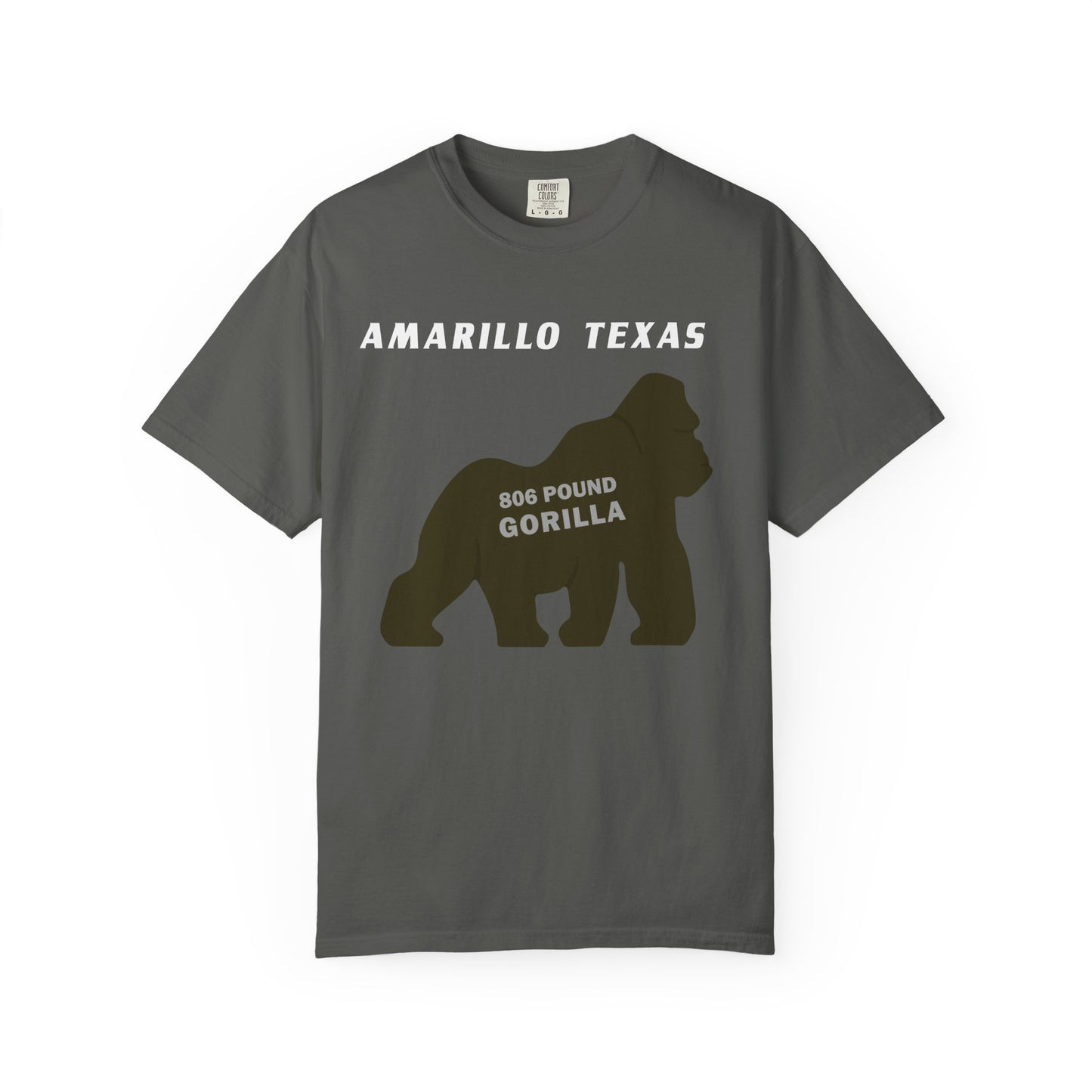 Amarillo Texas 806 Pound Gorilla – T-Shirt