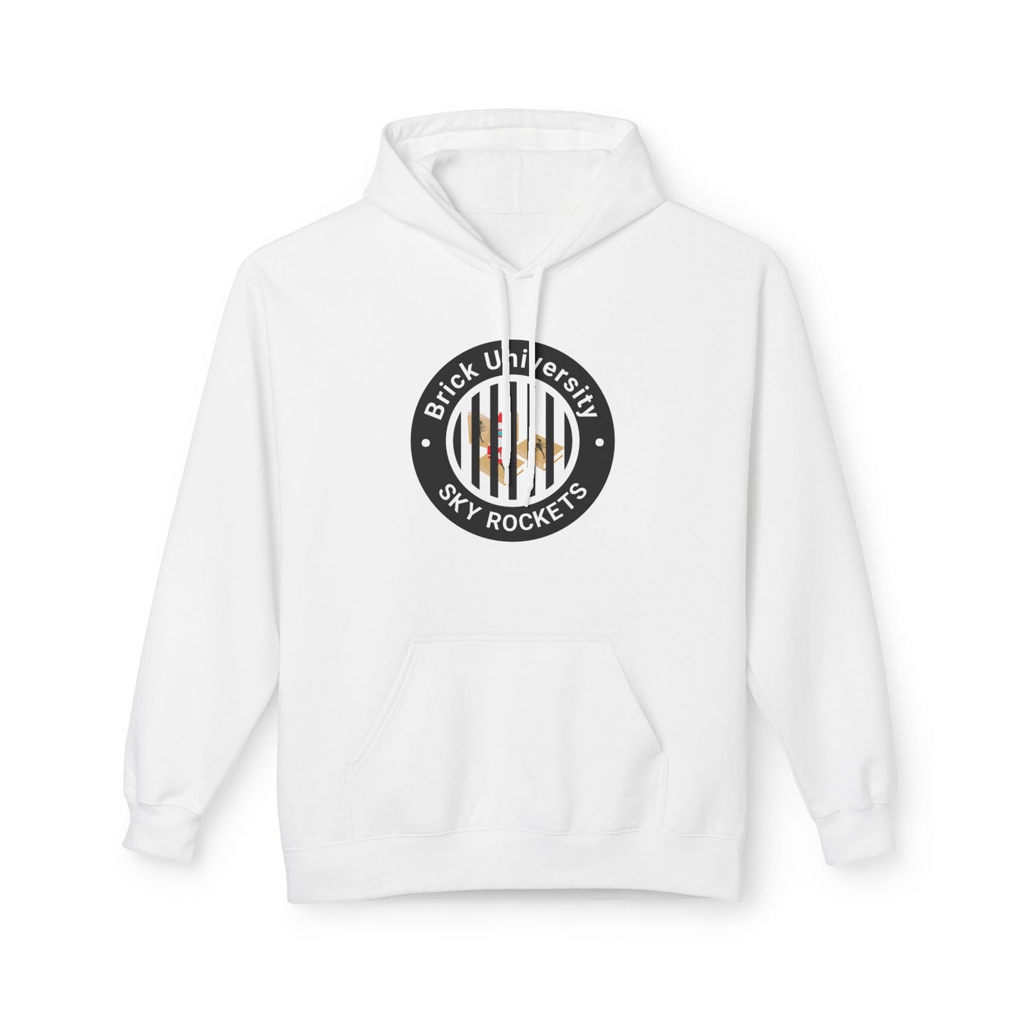 Brick University (Black Behind Bars) Hoodie