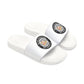 Brick University (Black-outside) - Slide Sandals — Removable‑Strap Slides