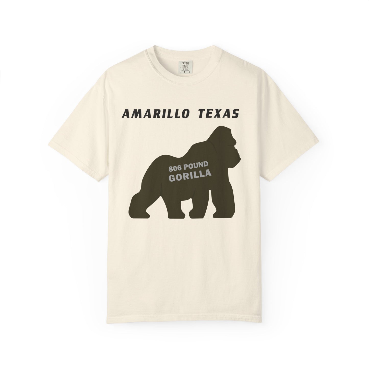 Amarillo Texas 806 Pound Gorilla – T-Shirt