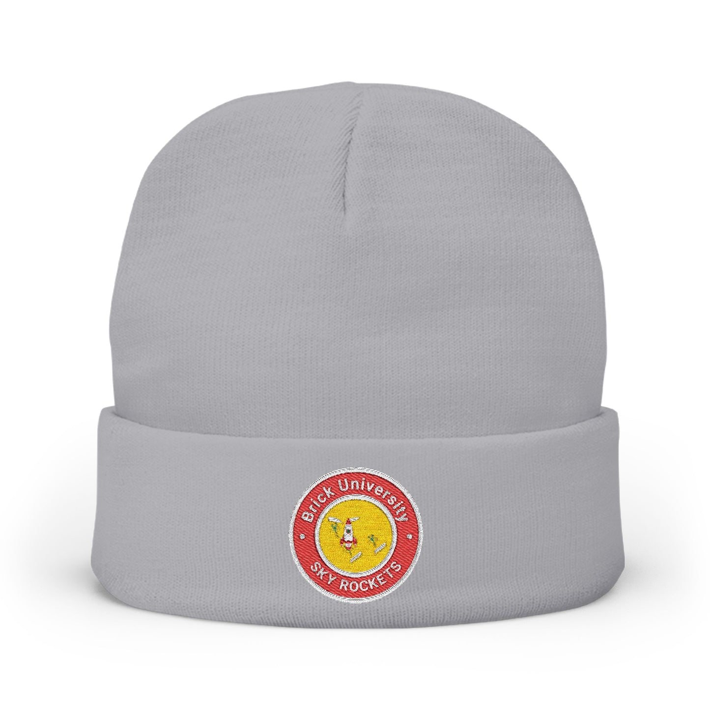 Brick University Knit Beanie
