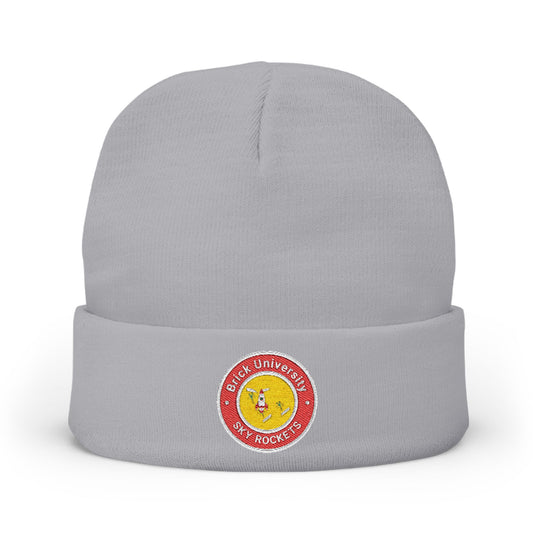 Brick University Knit Beanie