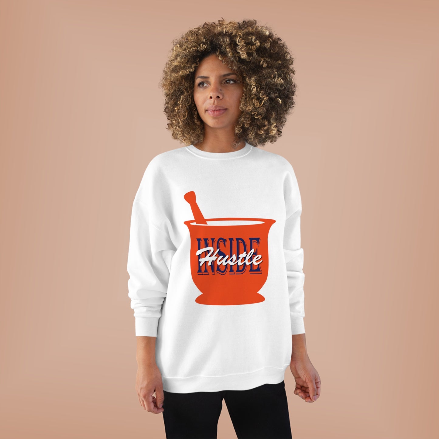 Inside Hustle - Unisex EcoSmart® Crewneck Sweatshirt