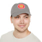 Brick University -  Hat with Leather Patch (Round)