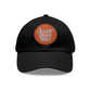 Inside Hustle -  Hat with Leather Patch (Round)