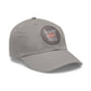 Inside Hustle -  Hat with Leather Patch (Round)
