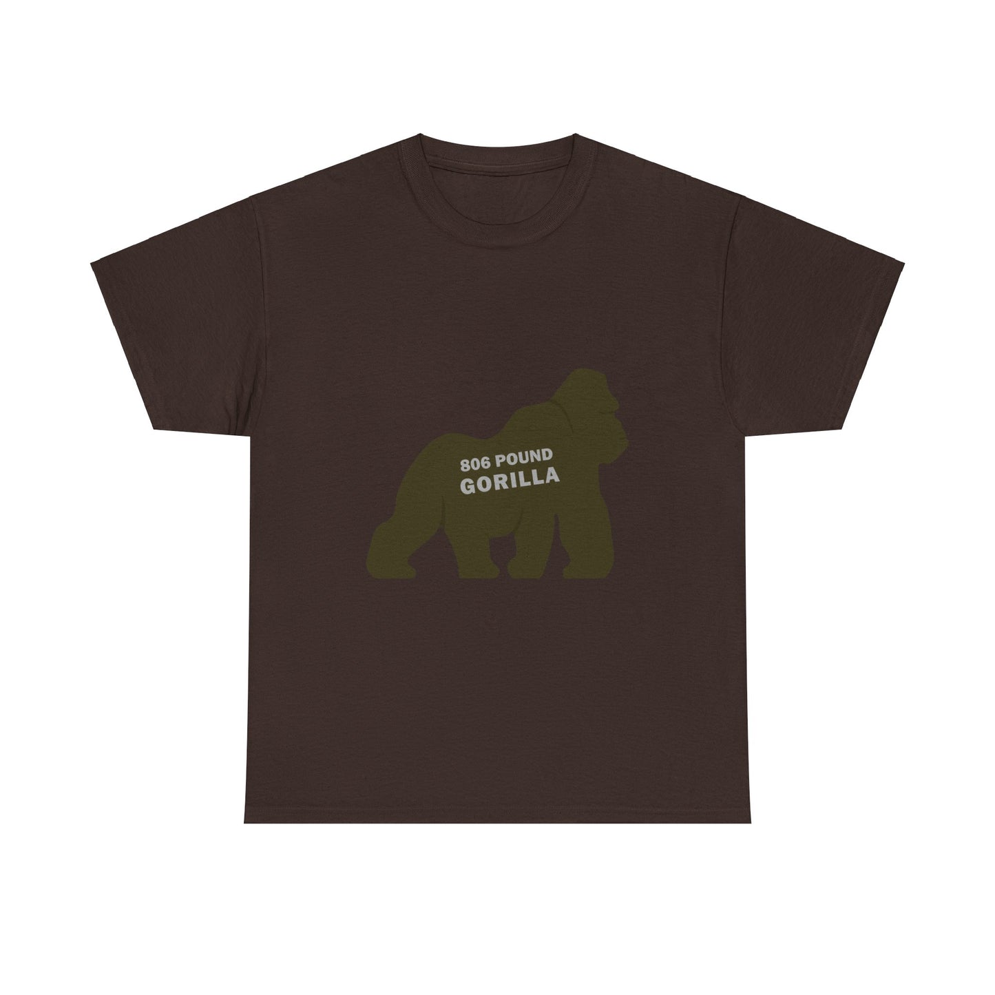 806 Pound Gorilla - Unisex Heavy Cotton Tee