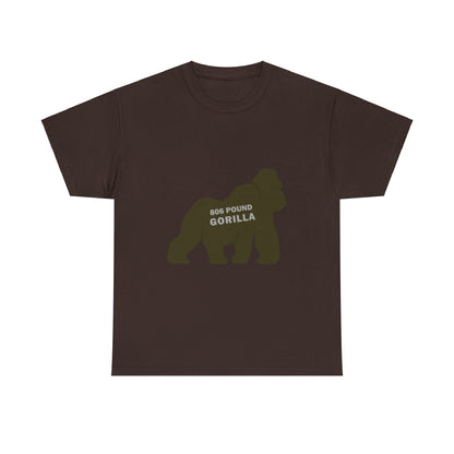 806 Pound Gorilla - Unisex Heavy Cotton Tee