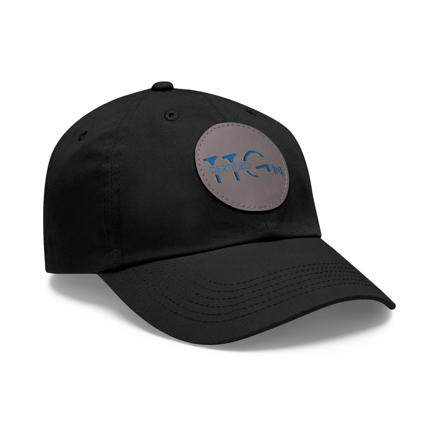 TTG Certified -  Hat with Leather Patch (Round)