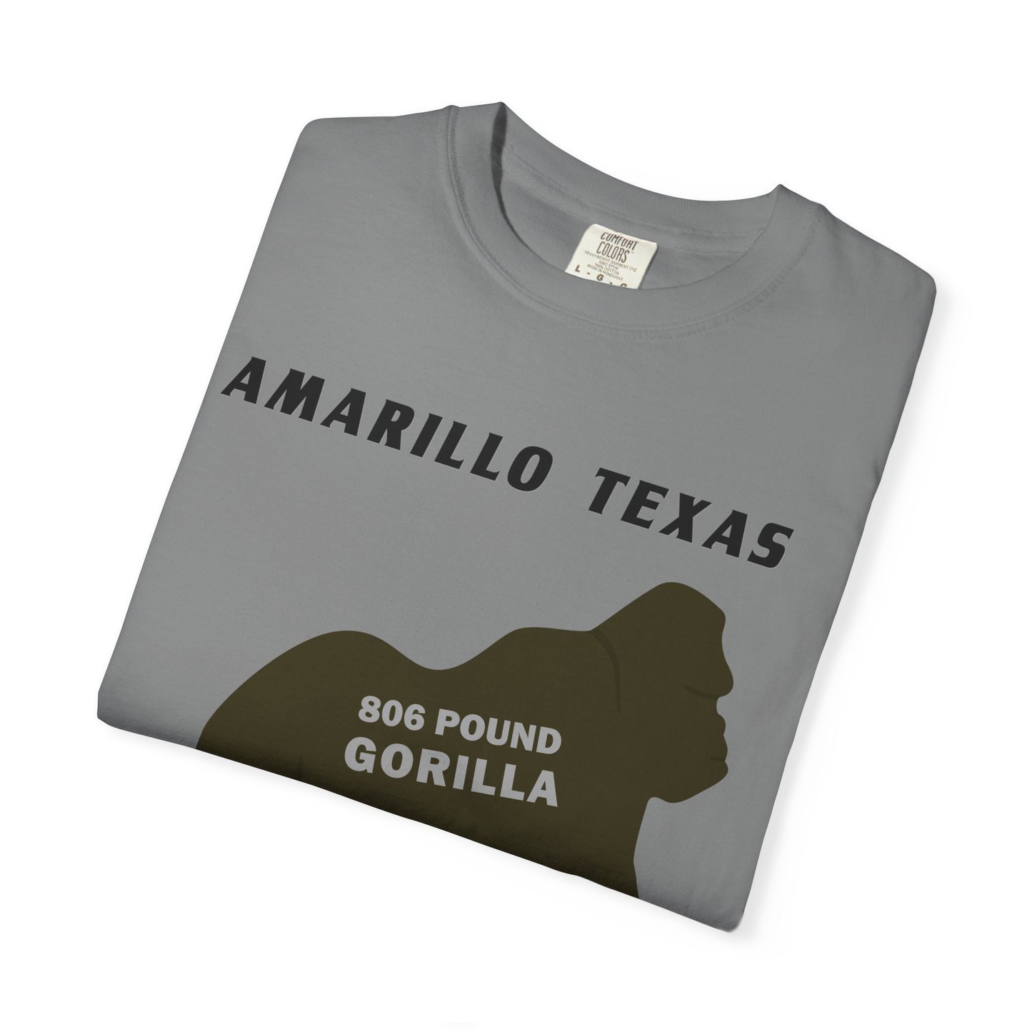 Amarillo Texas 806 Pound Gorilla – T-Shirt