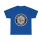 Brick University (Black Design Behind Bars) - Unisex Heavy Cotton Tee
