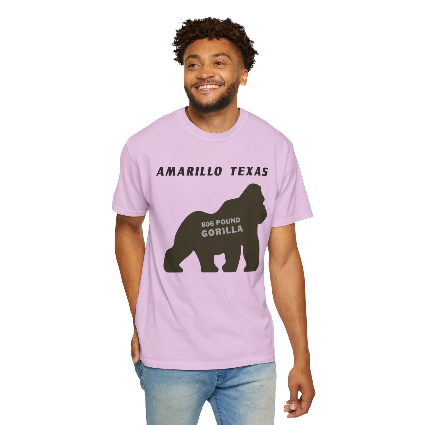 Amarillo Texas 806 Pound Gorilla – T-Shirt