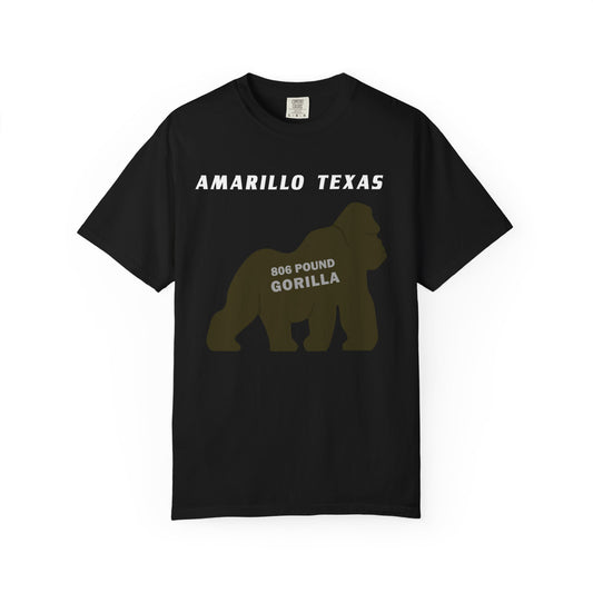 Amarillo Texas 806 Pound Gorilla – T-Shirt