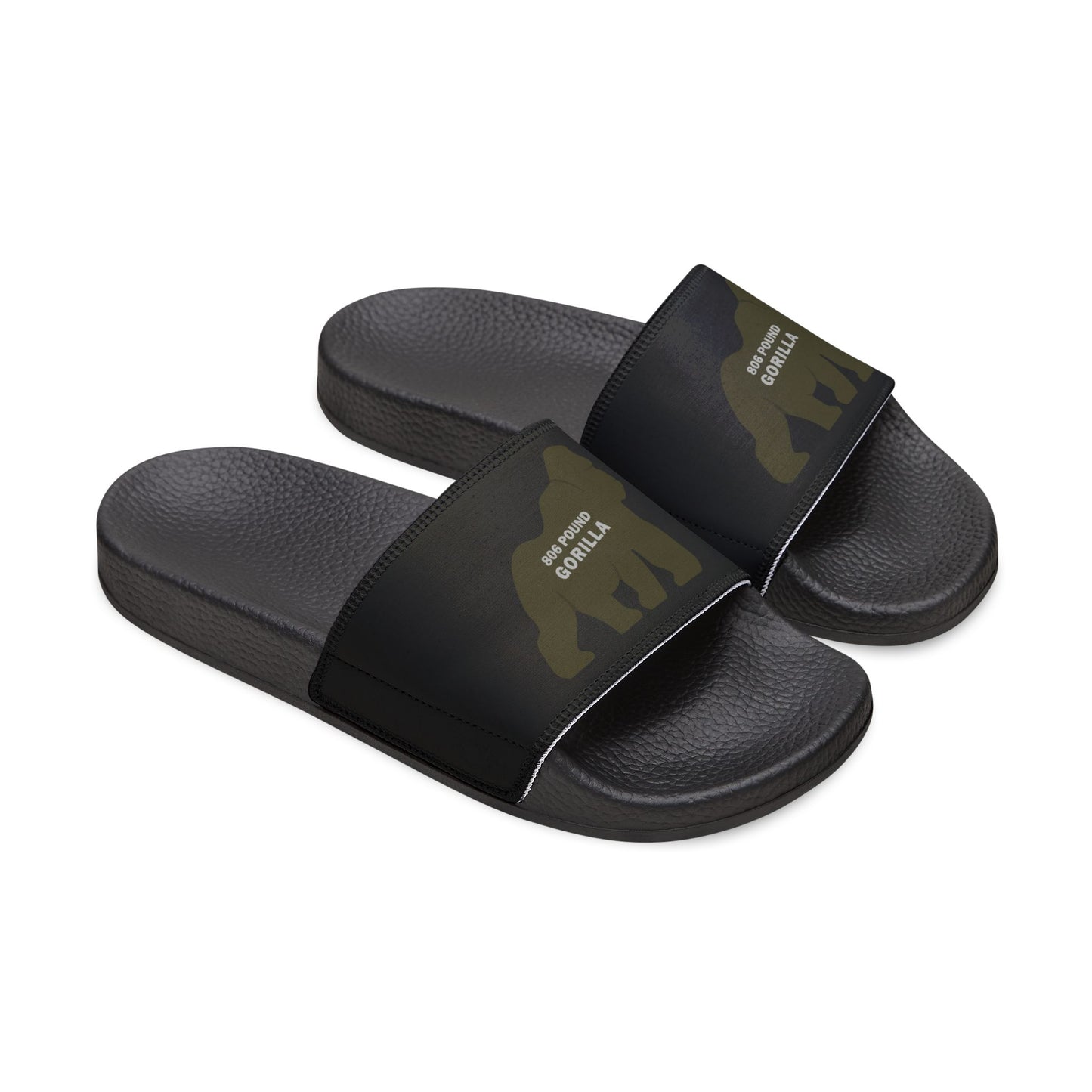806 Pound Gorilla - Slide Sandals — Removable‑Strap Slides